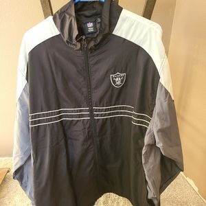 Reebok Raiders Zip Up Windbreaker Jacket
